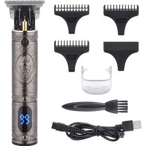 Tondeuse Mannen - Draadloze Haartrimmer  - Professionele  tondeuse Geschikt Voor Hoofdhaar/Baardhaar - Trimmer Draadloos – Haarclipper - Hairclipper