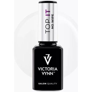 Victoria Vynn – Top It - Nieuw - No Wipe 15 ml - glanzende topcoat - zonder krassen - hoogglans - topcoat - gelpolish - gellak - gelnagels - nagels - manicure - nagelverzorging - Caramdia