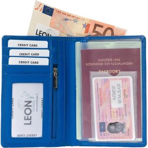 Paspoort hoesje - Paspoorthouder - Card holder - Travel - Paspoorthoes - Paspoort - Paspoort cover - Paspoort houder - Travel wallet - Paspoort portemonnee - Documentenmap - Reisdocumenten organizer