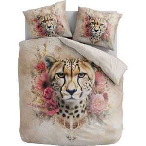 Fijn dekbedovertrek Gaze - 200x200/220 (tweepersoons) - heerlijk zacht en soepel - uniek dessin - droogt snel en strijkvrij