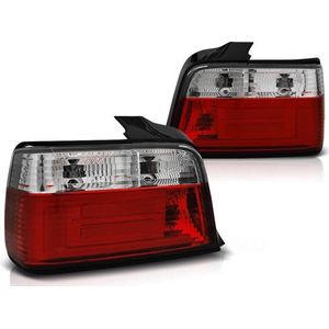 Achterlichten BMW E36 12 90-08 99 SEDAN ROOD HELDER BAR LED