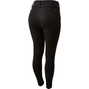 Horze Mia Thermo Siliconen Full Seat Rijbroek, dames, Black, 34
