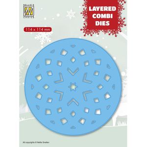 Nellie Snellen Layered Die Round Ster (layer C)