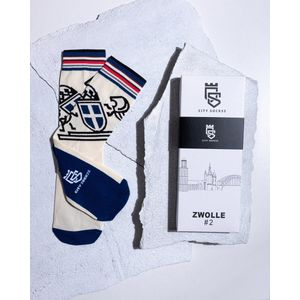 City Sockss Zwolle editie 2 sokken + giftbox - one size