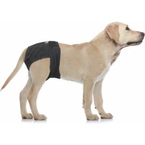 Vetlando Wasbare Luier Voor Teven Zwart - Hondenzindelijkstraining - XL