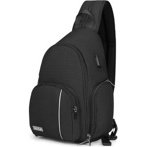 Sling Bag Nylon SLR Camera Rugzak - Shockproof Camera Schoudertas - Lens Organizer