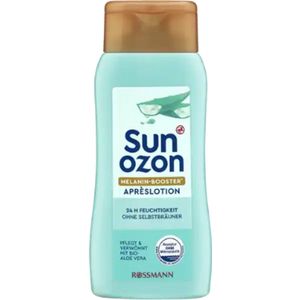 Sunozon Aftersun Lotion - Melanine Booster | 1x 200ml - 24 uur Hydratatie - Zonder Zelfbruiner | Met tanositol voor stimulatie natuurlijke bruining