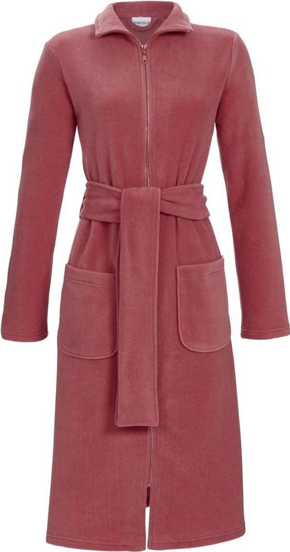 Rode fleece badjas Ringella - Rood - Maat - 38