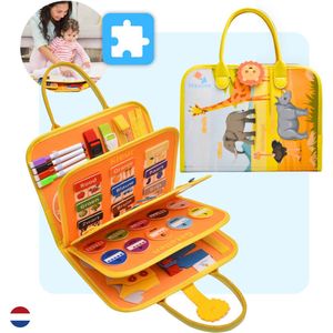 Mauzek - Busy Board - Activiteitenbord - Savanne - Hout