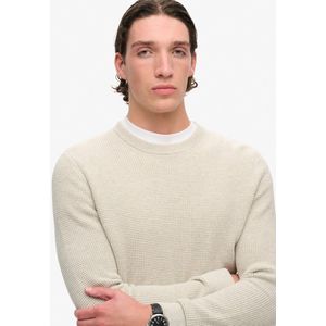 Superdry - Vintage Textured Crew Knit Jumper - Trui