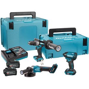 Makita DK400NX accu combiset XGT 40V 3-delig in 2 M-boxen