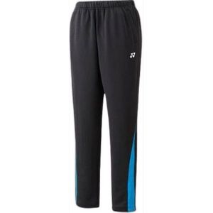 Yonex Warm-Up Pants - Zwart/ Blauw - Maat XL