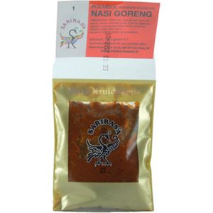 Sarirasa® | 6 x 100 gram Nasi Goreng boemboe | Aziatische kruidenmix | nr 1 | Glutenvrij