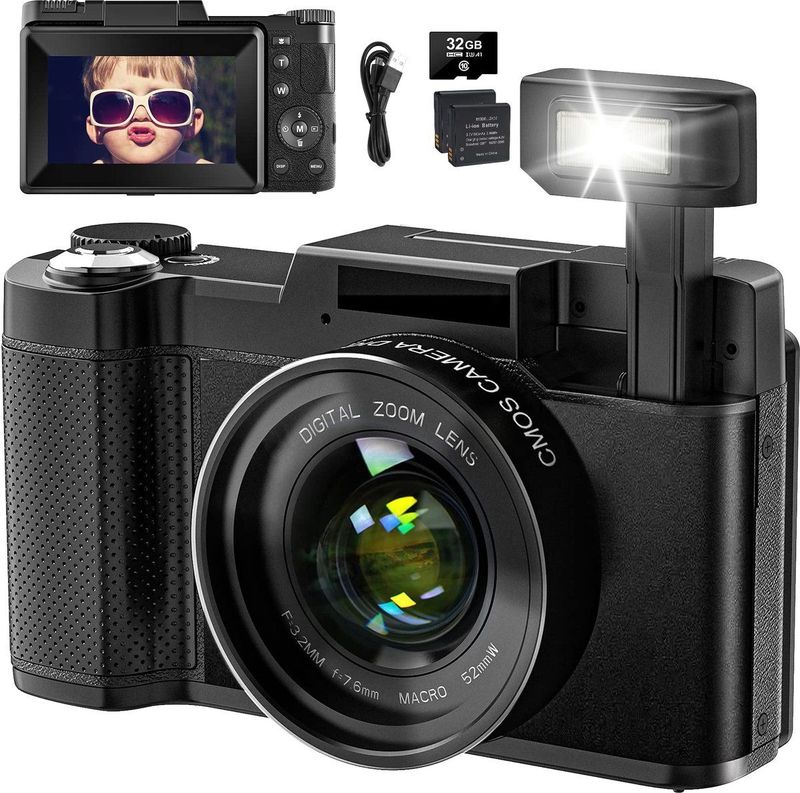 Digitale Camera - 4K - 48MP - Compact - 16x Digitale Zoom