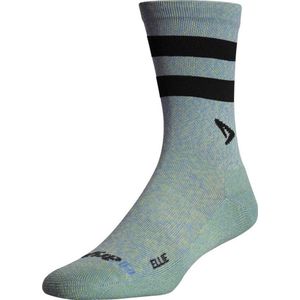 Drymax | Lite Trail Running | Crew | Trailsokken | Unisex | Ellie Lime/Sky Blue | 44.5-47 -