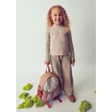 Mayoral - Meisjes Set - Geribbelde Gebreide Stof - Lange Mouwen - Ruches