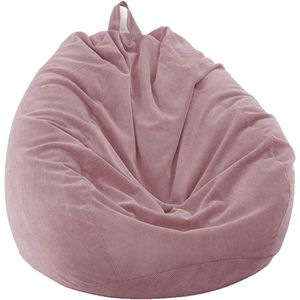 Zitzak Peer Corduroy - Loungestoel voor Binnen en Buiten - 1 stuk - Roze - 85x110cm