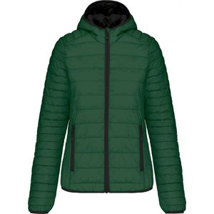 Kariban Ladies' lightweight hooded padded jacket K6111 - Forest Green - S