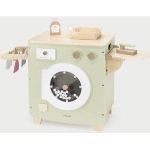 PolarB Wasmachine speelgoed set - compleet - hout