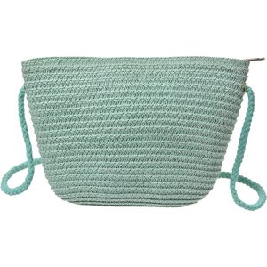 Clayre & Eef Handtas Blauw Synthetisch Tas