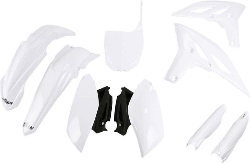 Ufo - YZF 250 2011-2013 - Vorkbeschermers & Kunststofset - Wit