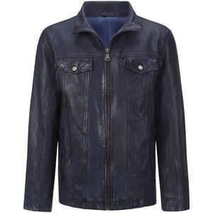Babista - BELLINIRO - Leren Jack - Donkerblauw
