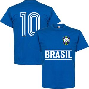 Brazilië 10 Team T-Shirt - XXXXL
