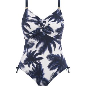 Fantasie Carmelita Avenue UW Twist Front Swimsuit with Adjustable Leg Dames Badpak - Maat 75D