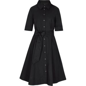 DreiMaster - Klassik - Blousejurk - Zwart