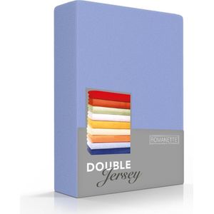 Comfortabele Dubbel Jersey Hoeslaken Lavendel | 100x210| Heerlijk Zacht | Extra Dikke Kwaliteit