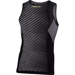 Nalini - Unisex - Ondershirt Fietsen - Mouwloos - Onderkleding Wielrennen - Zwart - NEW SEAMLESS TANK - S/M