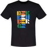 Bikkembergs - BMT0707 - T-shirt - Zwart - Korte Mouwen