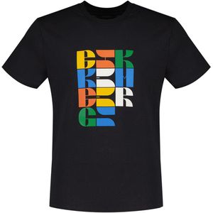Bikkembergs - BMT0707 - T-shirt - Zwart - Korte Mouwen