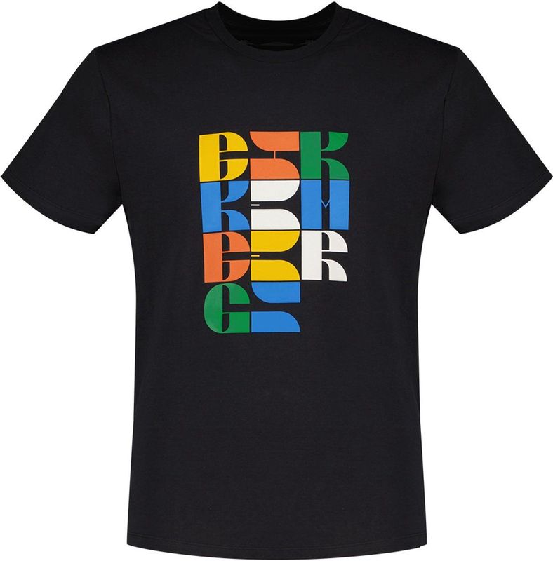 Bikkembergs - BMT0707 - T-shirt - Zwart - Korte Mouwen