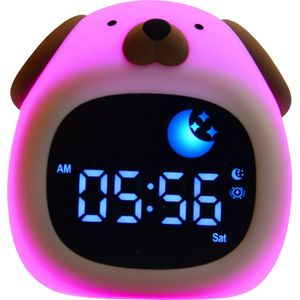 Slaaptrainer - Wekker Kinderen - Nachtlamp - Oplaadbaar - Whitenoise