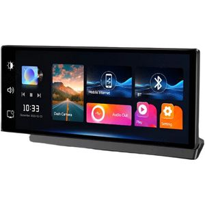 K2 Pro - Dashcam voor Auto - Dashcams - FullHD video - Wifi - Super compact - Parkeermodus - 16:9 - 11.3 inch Scherm - Dubbele Lens Met GPS-kit - Zwart