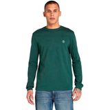 Timberland - TB0A2BQ33171 - T-shirt - Groen - Lange Mouwen - Casual - Katoen