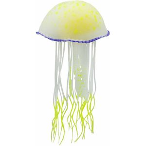 Nobleza Kwal - aquariuminrichting - siliconen kwal - fluorescerend - aquariumdecoratie - Geel