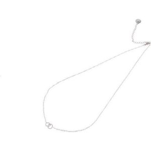 Go Dutch Label ketting infinity-N8827-1 Zilver