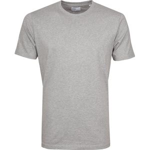 Colorful Standard T-shirt Heather Grey - Maat XXL - Heren