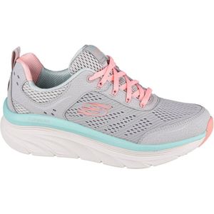 Skechers D'Lux Walker 149023-GYCL, Vrouwen, Grijs, Sneakers,Sportschoenen, maat: 36