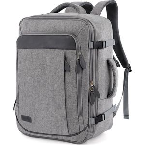 TAN.TOMI Reistas – Handbagage 40L – Rugzak – Schooltas - 37 x 18 x 51 cm – Compact Backpack – Laptoptas - Lichtgewicht – Zwart