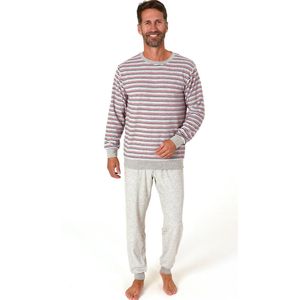 Norman badstof heren pyjama - Timothy - 58 - Grijs