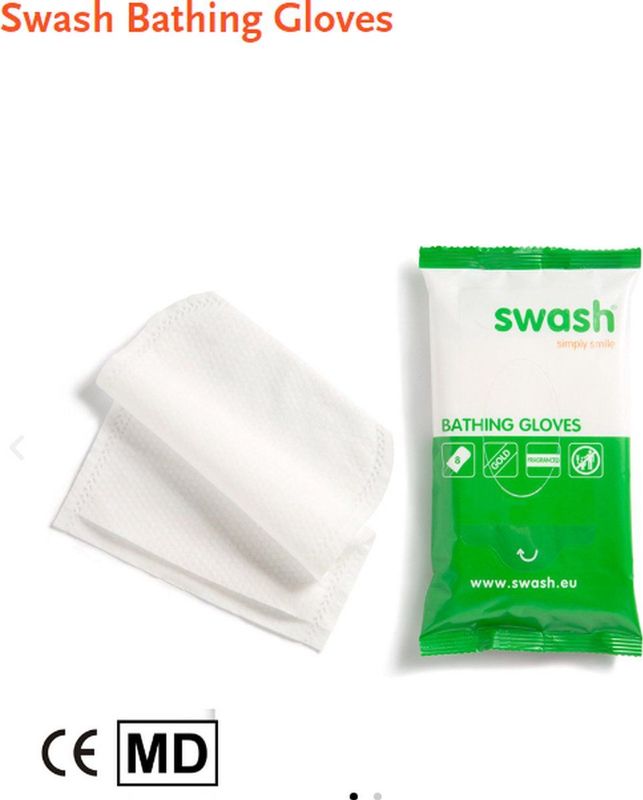 Swash Bathing Gloves - Orange