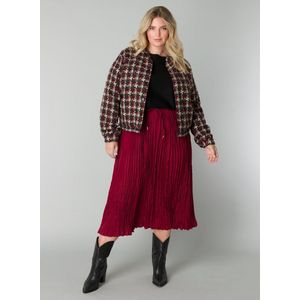 YESTA Romaisa Cover ups - Dark Red/Multicolour - maat 3(52)