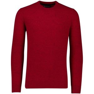 Barbour - Tainsbury Crew - Trui - Rood Gemeleerd - Wol
