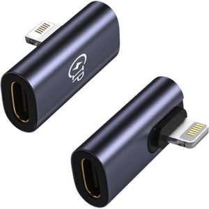 Femur Lightning Naar 2x USB C Adapter - Compact - Veelzijdig