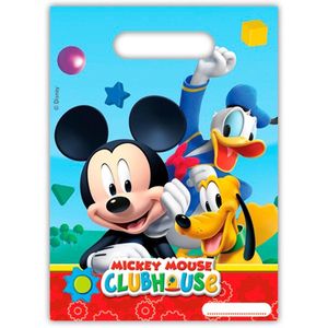 Mickey Mouse Clubhouse uitdeelzakjes - 6 stuks
