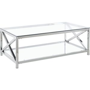 Helen - Salontafel Chrome 130x70cm