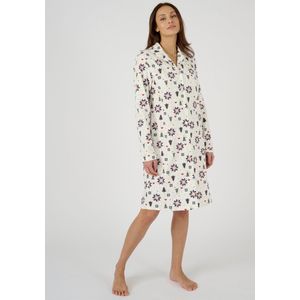 Damart - Slipdress van puur katoen flanel - Veelkleurig - 42-44 (M)